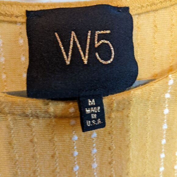 Anthropologie Blouse W5 Concepts Tie Front - Picture 3 of 6